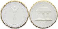 Porzellanmedaillen PROBE Lössnitz. Meißner Porzellanmedaille 19 Deutsches Reich -