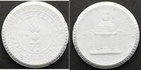 Porzellanmedaillen Leipzig. Meißner Porzellanmedaille 1 Deutsches Reich -