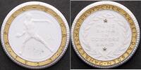 Porzellanmedaillen Dresden. . Weiße Meißner Porzellanmedaille 19 Deutsches Reich -