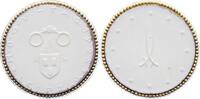 Porzellanmedaillen Leipzig. Meißner Porzellanmedaille Deutsches Reich -