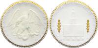 Porzellanmedaillen Kamenz. Weiße Meißner Porzellanmedaille 19 Deutsches Reich -