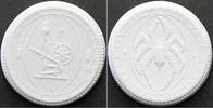 Porzellanmedaillen Dresden. Weiße Meißner Porzellanmedaille 19 Deutsches Reich -