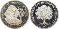 Personenmedaillen Silbermedaille Kopernikus, Nikolaus *1473 Thorn, +1543 Frauenburg, deutscher Astronom. -