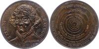 Personenmedaillen Bronzemedaille Kopernikus, Nikolaus *1473 Thorn, +1543 Frauenburg, deutscher Astronom. -
