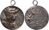 Frankreich versilberte Bronzemedaille Dritte Republik 1870-1940. -