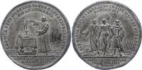 Sachsen-Albertinische Linie Zinnmedaille Friedrich August I. 1694-1733. -