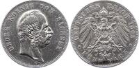 Sachsen 5 Mark Georg 1902-1904. -