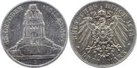 Sachsen 3 Mark Friedrich August III. 1904-1918. -