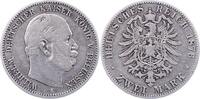Preußen 2 Mark Wilhelm I. 1861-1888. -