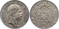 Sachsen 2 Mark Georg 1902-1904. -
