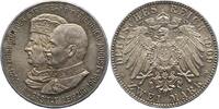 Sachsen 2 Mark Friedrich August III. 1904-1918. -