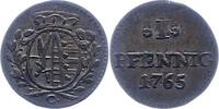 Sachsen-Albertinische Linie Pfennig Friedrich August III. 1763-1806. -