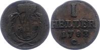Sachsen-Albertinische Linie Heller Friedrich August III. 1763-1806. -