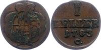 Sachsen-Albertinische Linie Heller Friedrich August III. 1763-1806. -