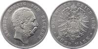 Sachsen 5 Mark Albert 1873-1902. -