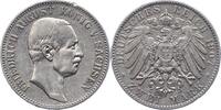 Sachsen 2 Mark Friedrich August III. 1904-1918. -