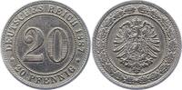 Kleinmünzen 20 Pfennig -