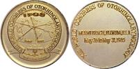 Medicina in nummis Vergoldete Bronzemedaille Tagungen -