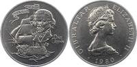 Gibraltar 1 Crown Elisabeth Seit 1952. -