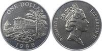 Bermuda 1 Dollar Elsabeth 1952-2010. -