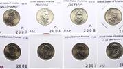 Vereinigte Staaten von Amerika 8 x 1 Dollar Neu England. -