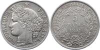 Frankreich 5 Francs Zweite Republik 1848-1852. -