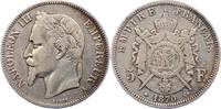 Frankreich 5 Francs Napoleon III. 1852-1870. -
