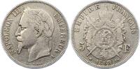Frankreich 5 Francs Napoleon III. 1852-1870. -