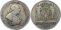 Brandenburg-Preußen 2/3 Taler Friedrich Wilhelm II. 1786-1797. -