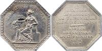 Frankreich Oktonale Silbermedaille An XI. Erste Republik. -