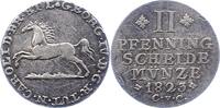 Braunschweig-Wolfenbüttel Silberabschlag von den Stempeln des 2 Pfennig Karl 1815-1830. -