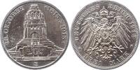 Sachsen 3 Mark Friedrich August III. 1904-1918. -