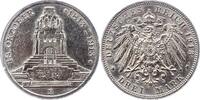 Sachsen 3 Mark Friedrich August III. 1904-1918. -