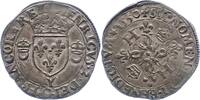 Frankreich Douzain aux Croissants Heinrich II. 1547 - 1559. -