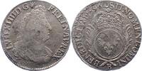 Frankreich 1/12 Ecu Ludwig XIV. 1643-1715. -