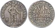 Braunschweig-Wolfenbüttel 6 Mariengroschen Karl I. 1735-1780. -