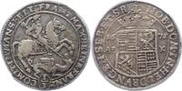 Mansfeld-vorderortische Linie zu Bornstedt 1/3 Taler Franz Maximilian und Franz Heinrich 1644-1692. -