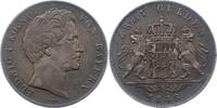 Bayern Doppelgulden Ludwig I. 1825-1848. -
