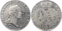 Sachsen-Albertinische Linie 2/3 Taler Friedrich August III. 1763-1806. -