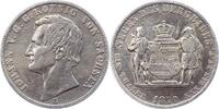 Sachsen-Albertinische Linie Ausbeutetaler Johann 1854-1873. -