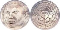 Silbermedaille 1983 Reformation 500. Geburtstag von Martin Luther 1983. Mattiert, prägefrisch
