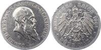 Sachsen-Meiningen 5 Mark Georg II. 1866-1914. -