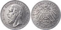 Baden 5 Mark Friedrich I. 1856-1907. -