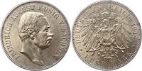 Sachsen 5 Mark Friedrich August III. 1904-1918. -