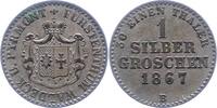 Waldeck Silbergroschen Georg Victor 1852-1893. -