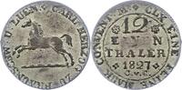 Braunschweig-Wolfenbüttel 1/12 Taler Karl 1815-1830. -