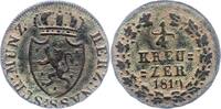Nassau 1/4 Kreuzer Wilhelm 1816-1839. -