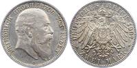 Baden 2 Mark Friedrich I. 1856-1907. -