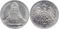 Sachsen 3 Mark Friedrich August III. 1904-1918. -