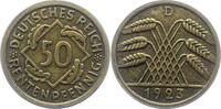 Weimarer Republik 50 Rentenpfennig -